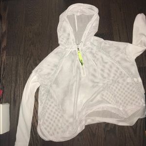 Athletic Mesh Hoodie